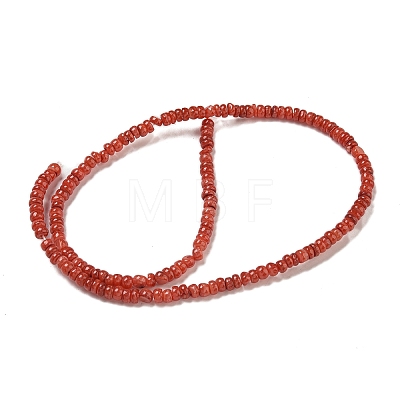 Dyed Natural Freshwater Shell Beads Strands BSHE-G039-07K-1