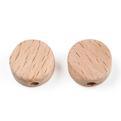 Beech Wood Beads X-WOOD-N015-03-1