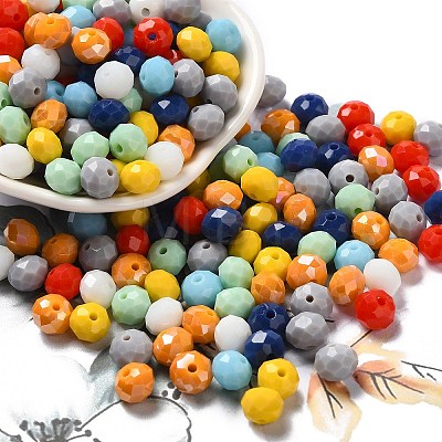 Glass Beads EGLA-A034-LM8mm-33-1