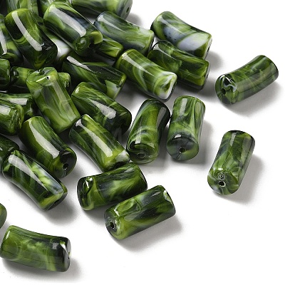 Acrylic Imitation Gemstone Beads MACR-K359-66E-1