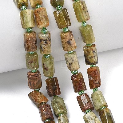 Natural Garnet Beads Strands G-C270-K08-1