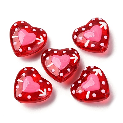 Glass Enamel Beads GLAA-Q125-01A-01-1