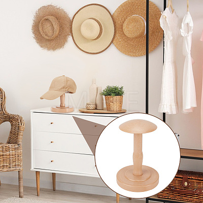 Plastic Dome Shaped Stem Hat Rack ODIS-WH0331-48B-02-1