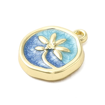 Alloy Enamel Charms PALLOY-K020-19LG-02-1