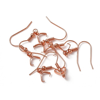 304 Stainless Steel Earring Hooks LS-X-STAS-WH0035-14RG-1