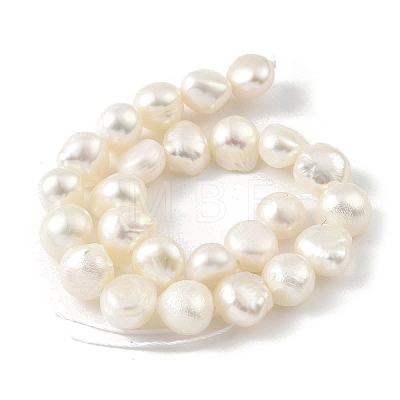 Natural Cultured Freshwater Pearl Beads Strands PEAR-A006-08D-1