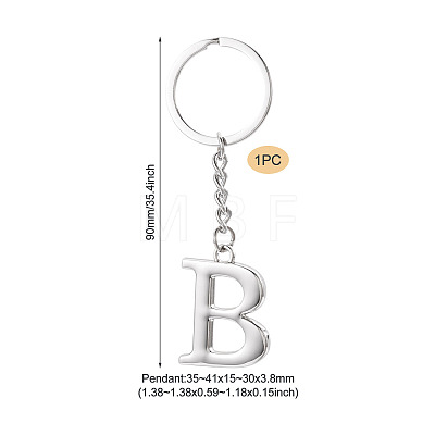 Alloy Keychains KEYC-TADJ0001-11B-1