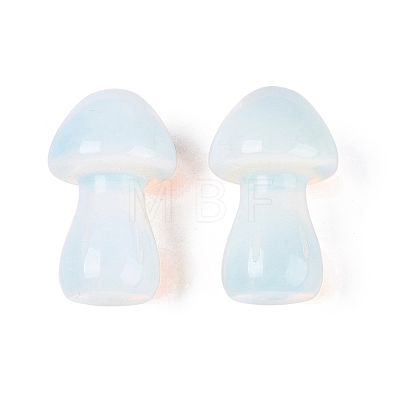 Opalite Mushroom Display Decorations G-Q602-03T-1