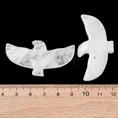 Natural Quartz Crystal Carved Big Pendants G-A288-01J-1