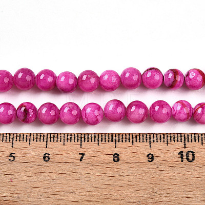 Natural Persian Jade Beads Strands G-A255-A02-01C-1