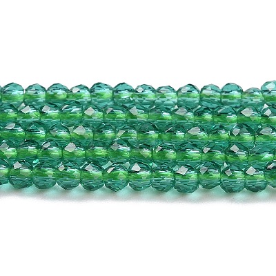 Transparent Glass Beads Strands GLAA-H021-03-17-1