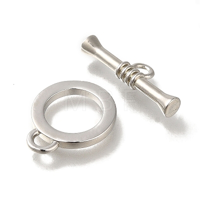 Brass Toggle Clasps KK-H480-03P-1