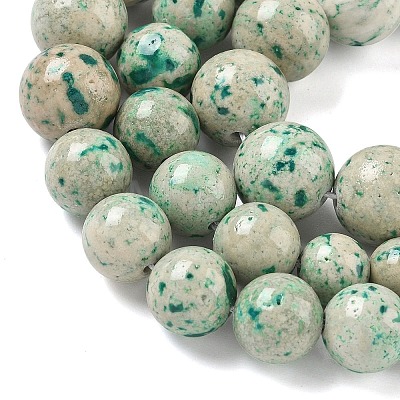 Natural Fossil Graduated Beads Strands G-F830-A03-01C-1