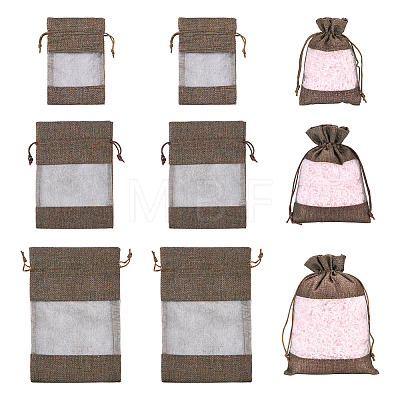 9Pcs 3 Styles Cotton Packing Pouches OP-TA0001-18A-1