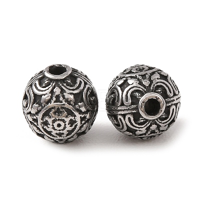 304 Stainless Steel Beads SA-CBAFBAB-09AS-B-1