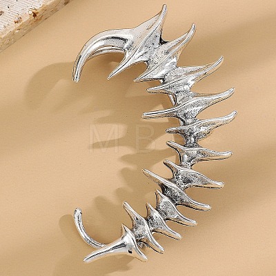 Alloy Cuff Earrings EJEW-K297-01AS-1