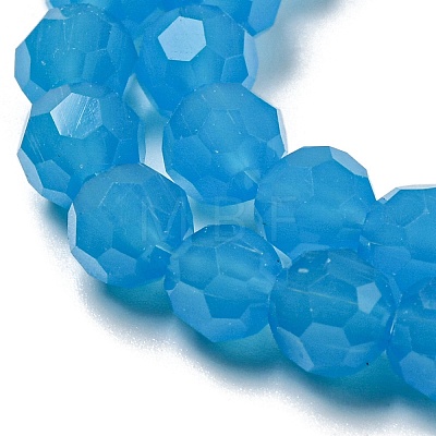 Imitation Jade Glass Beads Stands EGLA-A035-J6mm-D07-1