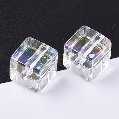 Transparent Acrylic Beads X-PACR-R246-030-1