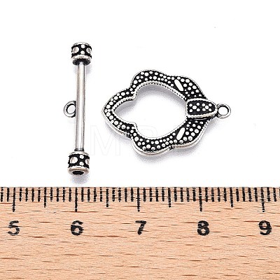 Jewelry Clasps STER-T007-77AS-1