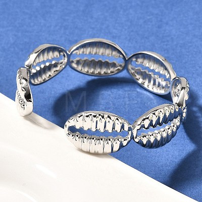 Brass Cuff Bangles for Women BJEW-U018-02P-1