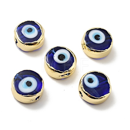 Handmade Evil Eye Lampwork Beads LAMP-G143-05LG-D-1