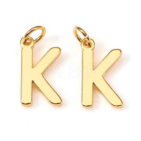 Brass Charms X-KK-I672-01K-G-1