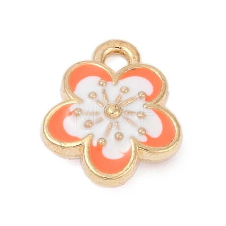 Alloy Enamel Pendants FIND-Z070-05G-03-1