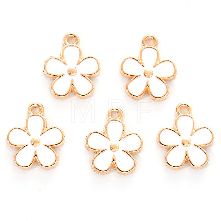 Alloy Enamel Charms ENAM-R059-02C-RS-1