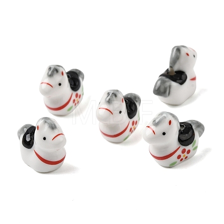 Handmade Porcelain Beads PORC-G015-02B-1