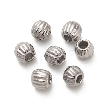 304 Stainless Steel Beads STAS-D204-11P-1