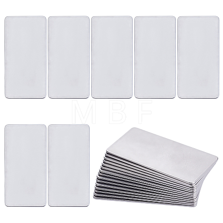 30Pcs 2 Styles 304 Stainless Steel Cabochons FIND-NB0007-29-1