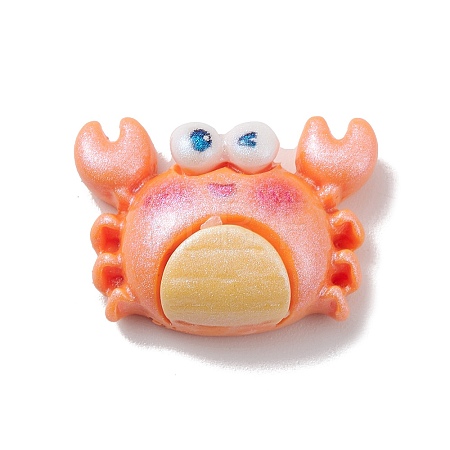 Ocean Theme Opaque Resin Sea Animal Cabochons RESI-D071-01B-1