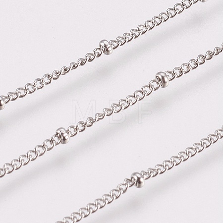 Tarnish Resistant 304 Stainless Steel Twisted Chains Curb Chain CHS-K008-11A-1