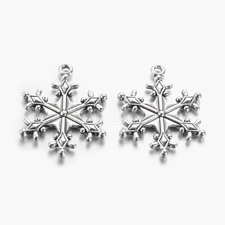 Zinc Tibetan Style Alloy Pendants TIBEP-12740-AS-LF-1