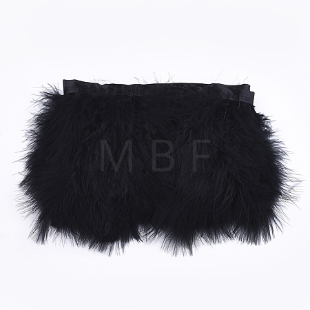 Turkey Feather Fringe Trimming FIND-T037-03A-1
