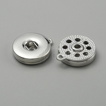 Alloy Hang Snap Base Pendant FIND-WH0110-280P-1