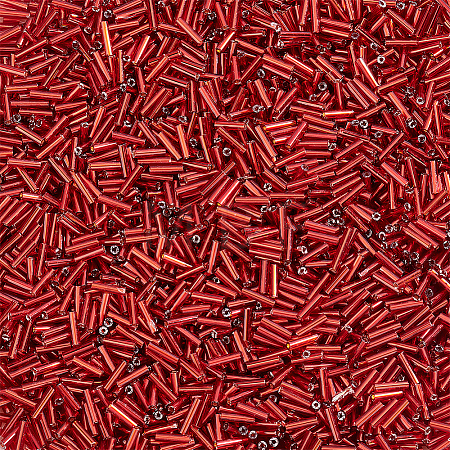 3000Pcs Glass Bugle Beads SEED-ME0001-27B-1