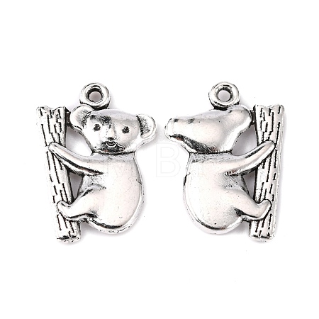 Tibetan Style Zinc Alloy Pendants X-TIBEP-R334-056AS-RS-1