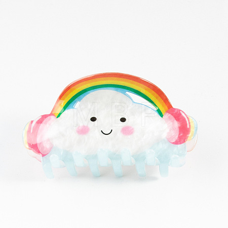 Cartoon PVC Claw Hair Clips WG84218-06-1