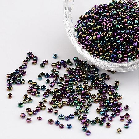 12/0 Iris Round Glass Seed Beads X-SEED-A009-2mm-603-1