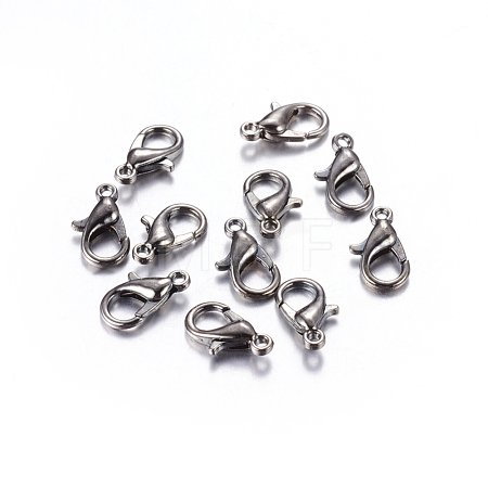 Zinc Alloy Lobster Claw Clasps E106-B-NF-1