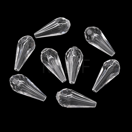 Transparent Acrylic Beads X-TACR-351-01-1