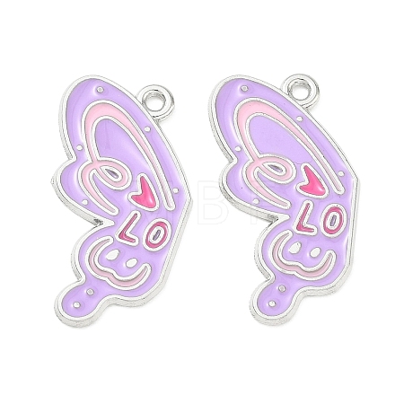 Alloy Enamel Pendants AL-CBA292F-01C-P-1