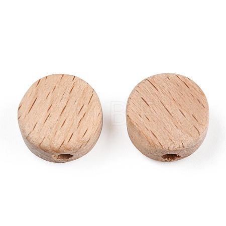 Beech Wood Beads X-WOOD-N015-03-1