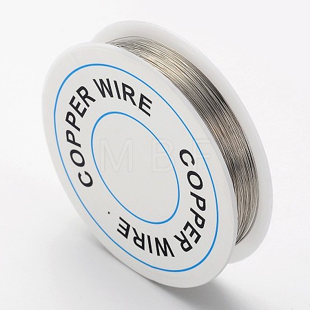 Round Craft Copper Wire X-CW0.2mm006-1