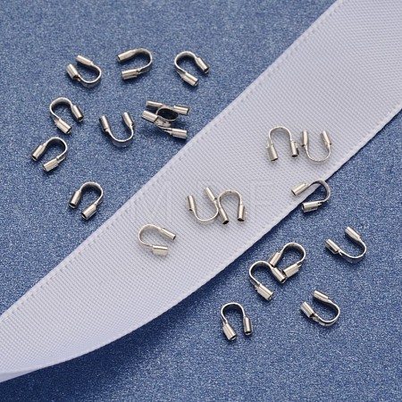 Platinum Color Brass Wire Guardian X-KK437-NF-1