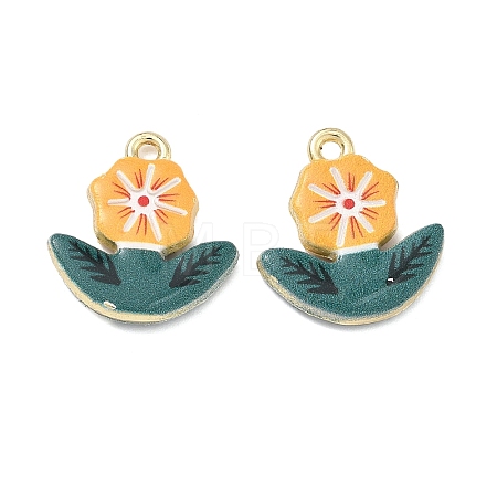 Printed Alloy Pendants PALLOY-P319-07I-05-1