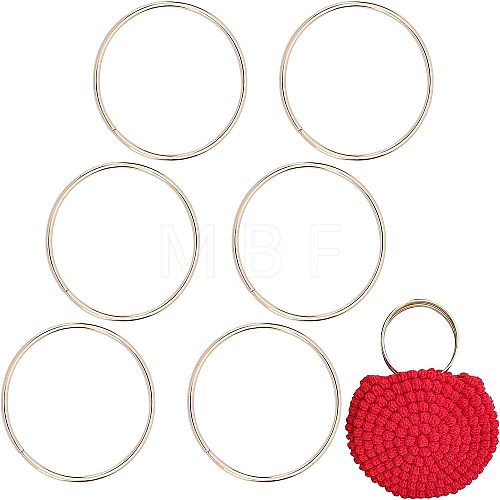 Round/Circular Ring Iron Purse Handles FIND-CA0001-12G-1