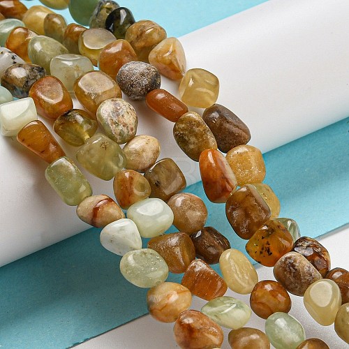 Natural Jade Bead Strands G-P070-02-1