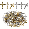 60Pcs 2 Colors Tibetan Style Alloy Pendants TIBEP-HY0001-17-1